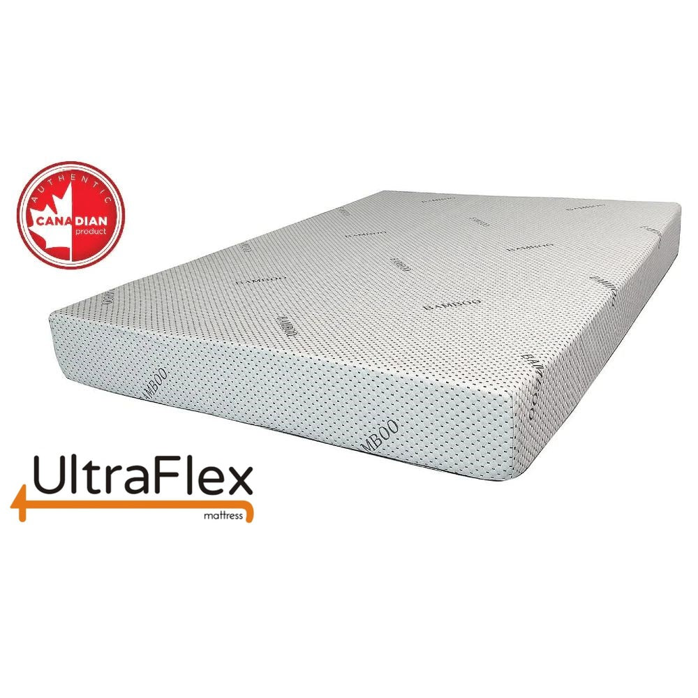 UltraFlex LEISURE Orthopedic, Smart Gel Memory Foam, Eco-friendly Mattress (Made in Canada)